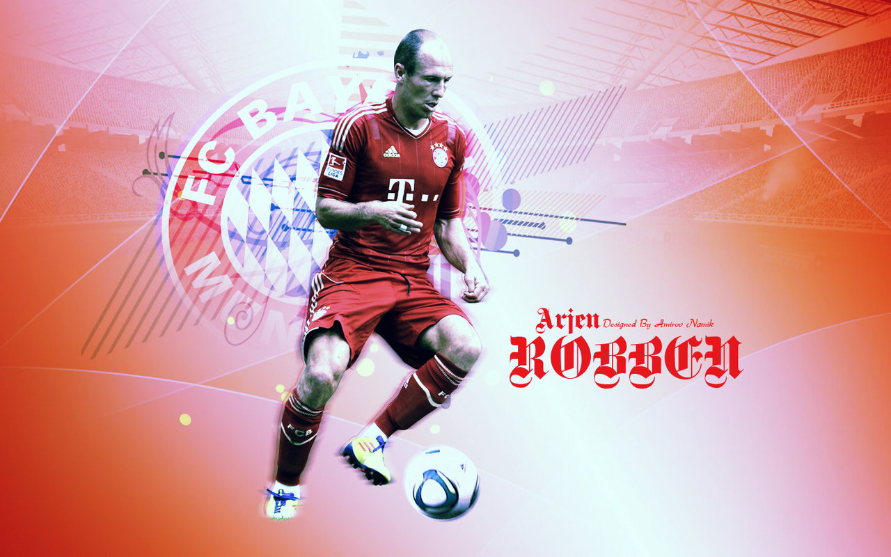 Arjen Robben FC Barcelona 2013  HD Wallpaper