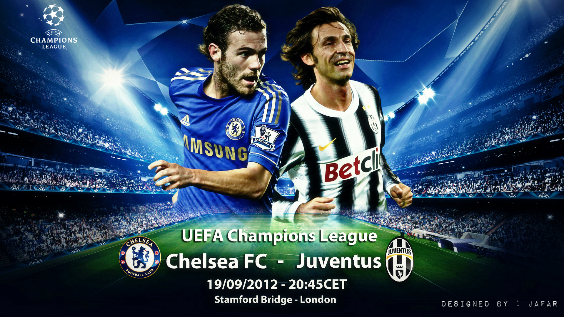 Chelsea Vs Juventus UEFA Champions League 2012-2013