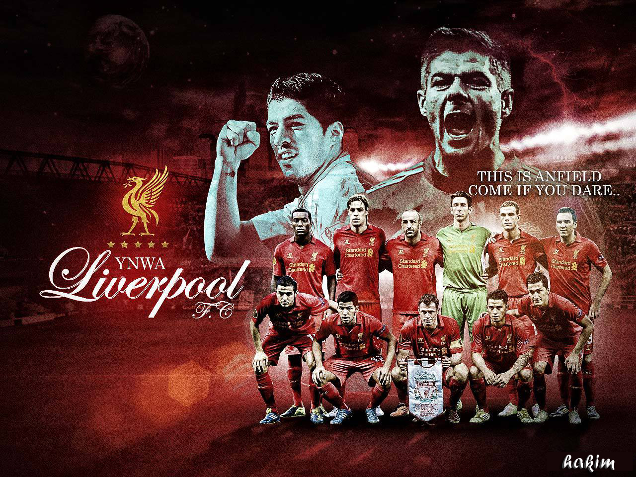 Liverpool FC Squad 2012-2013 Wallpaper | Wallpup.com