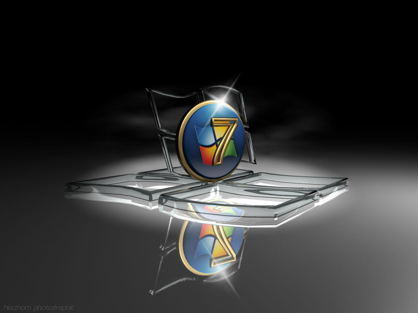 Windows 7 HD 3D wallpaper