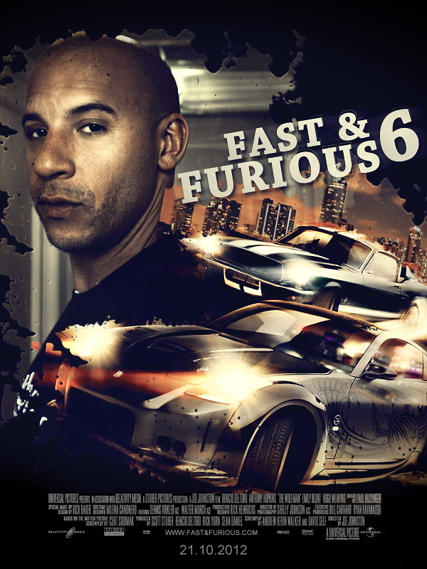 Fast And Furious 6 Cover Wallpaper