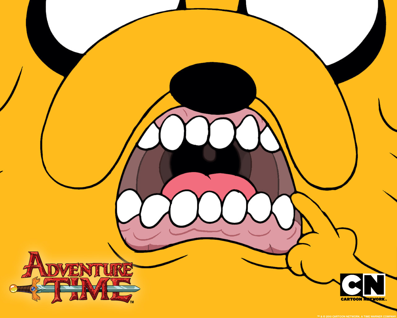 Jake Mouth Adventure Time Wallpaper