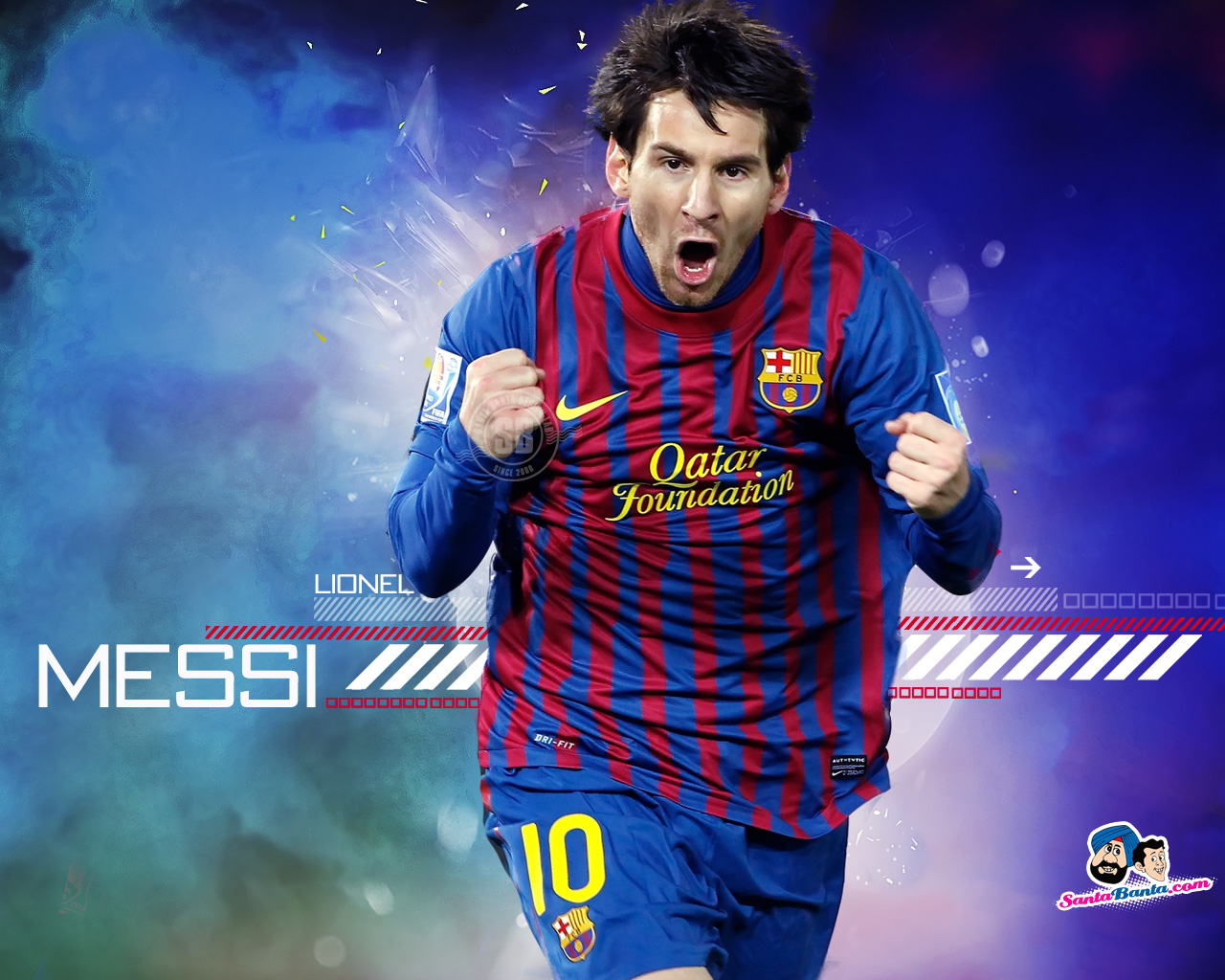 Lionel Messi Barcelona Wallpaper