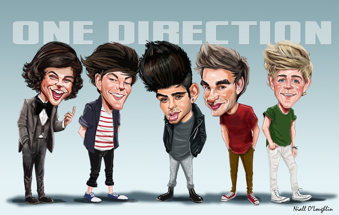 Download  One Direction Caricature Wallpaper HD is a hi res Wallpaper 