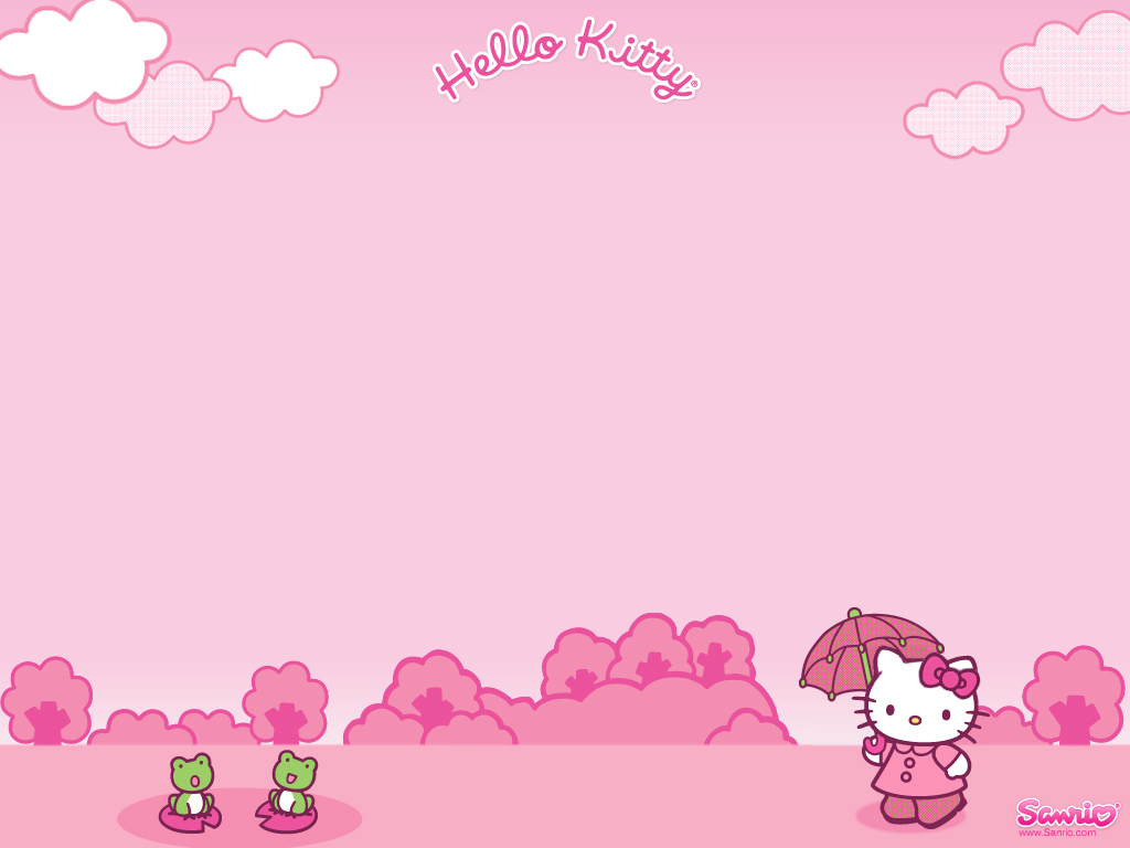 Pink Hello Kitty Wallpaper