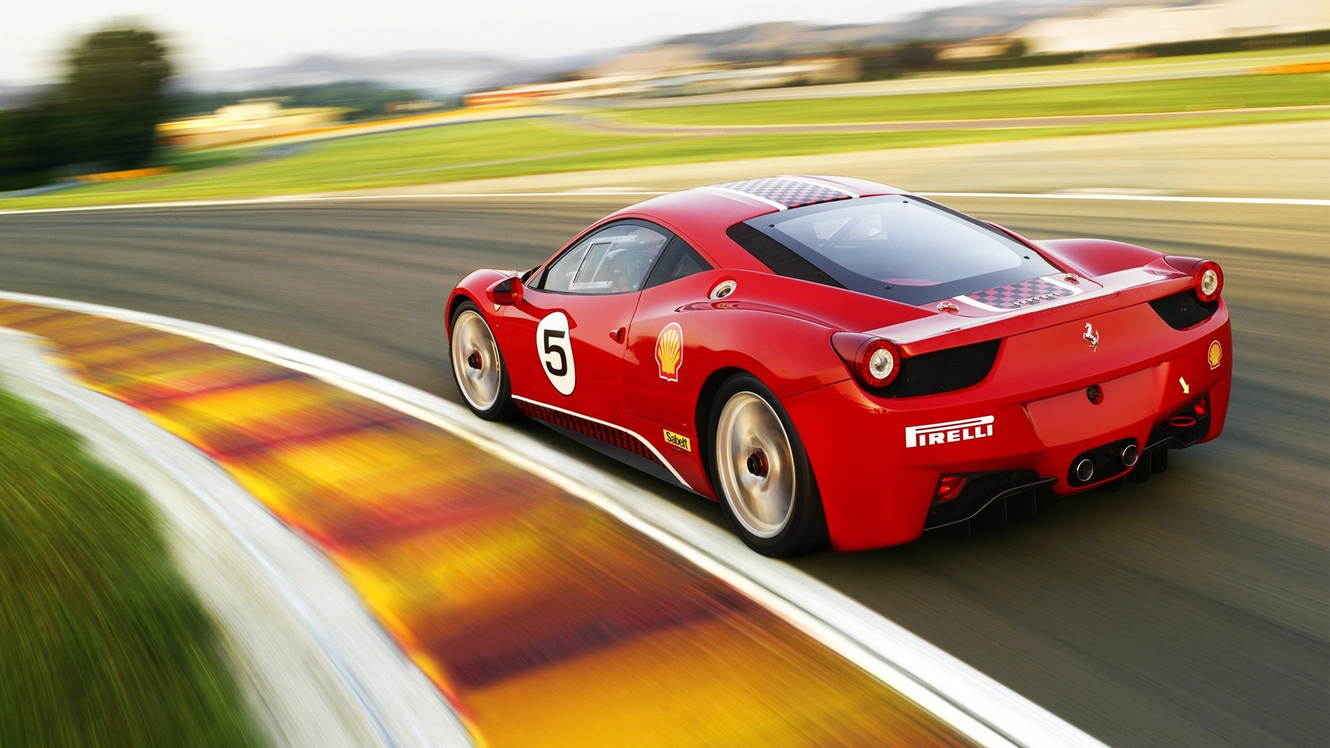 Ferrari 458 Challenge Wallpaper