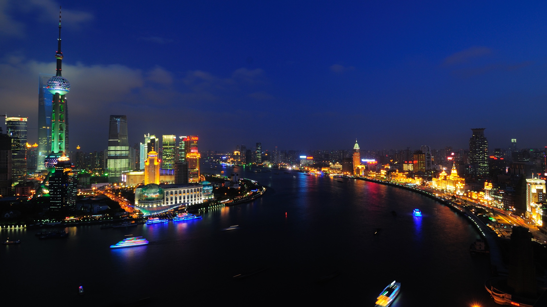 Shanghai Huangpu River Wallpaper