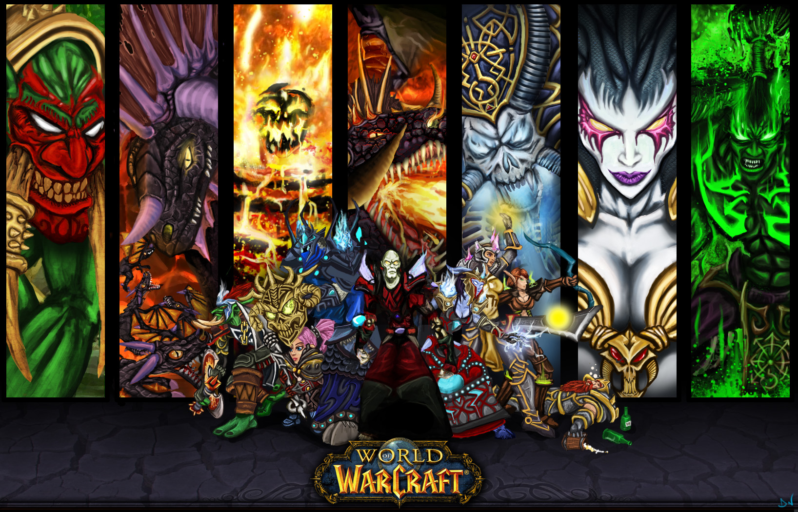 World of Warcraft Games Wallpaper