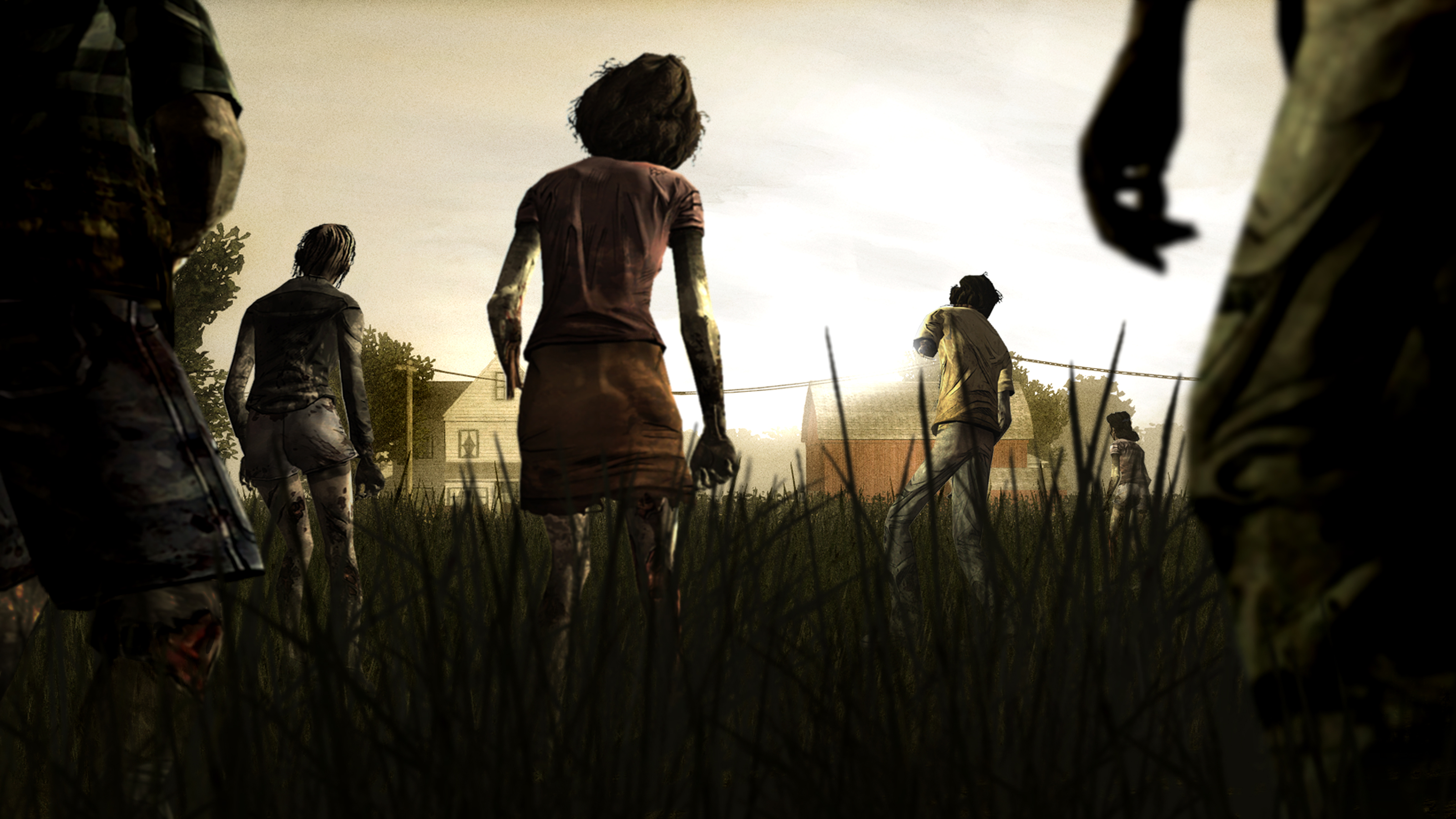 zombie The Walking Dead game wallpaper