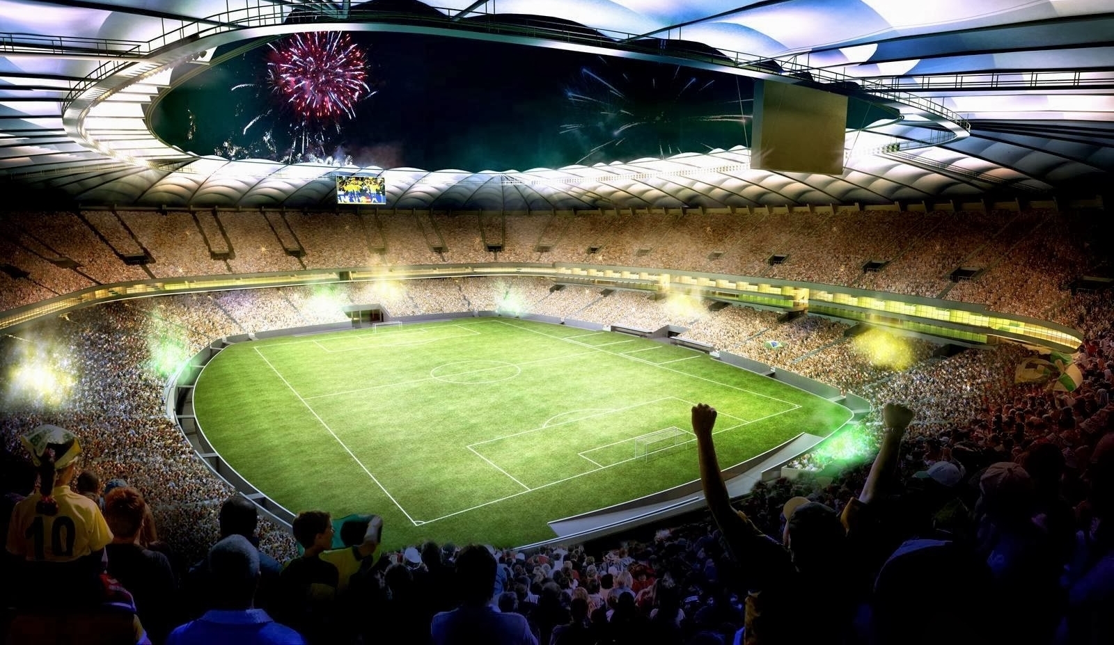 FIFA Stadium Brazil 2014 HD Wallpaper