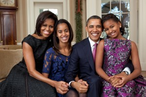 Barack Obama Family Photo
