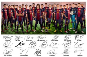 Barcelona Squad HD Wallpapers