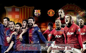 Barcelona vs Manchester United 2012-2013