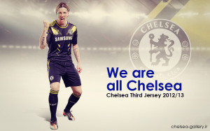 Fernando Torres Chelsea Third Jersey 2012-2013