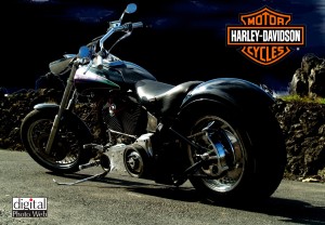 Harley Davidson Chopper Wallpaper HD