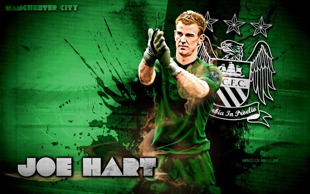 Joe Hart Manchester City 2012-2013 Wallpaper