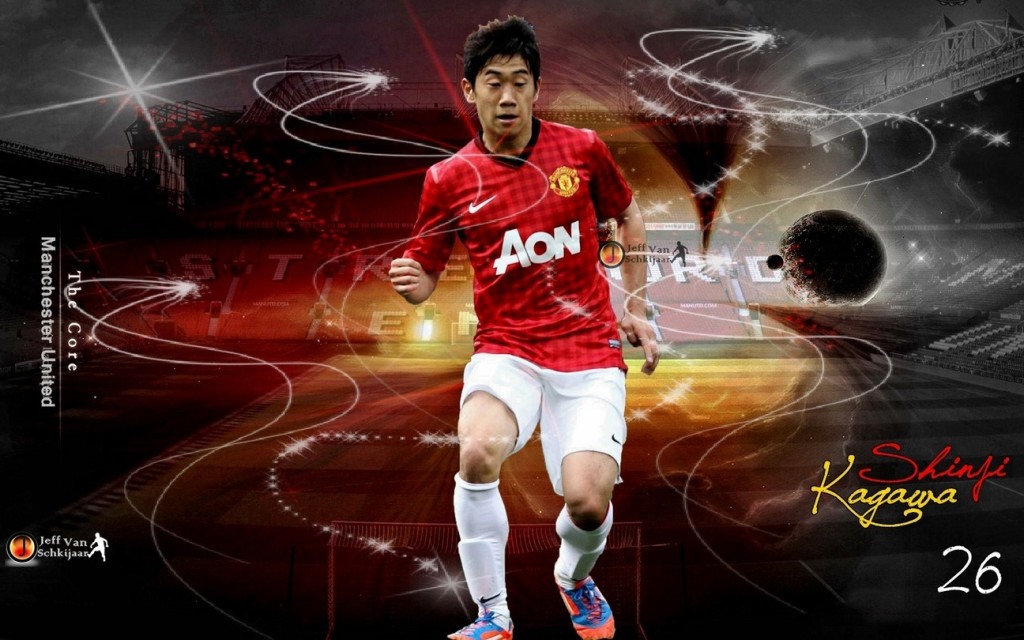 Kagawa Manchester United 2012-2013 Wallpaper