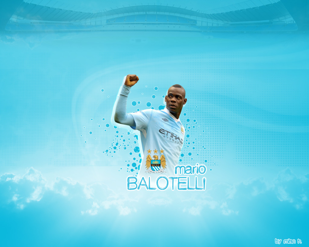 Mario Balotelli Manchester City 2012-2013 Wallpaper