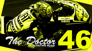 Valentino Rossi Logo Desktop Wallpape