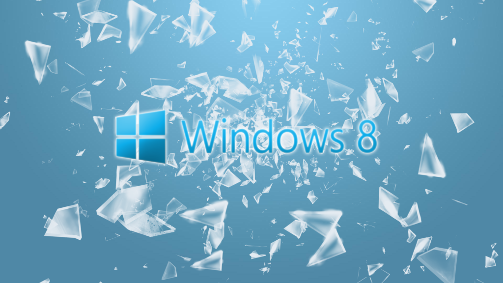 Windows 8 Glass Wallpaper