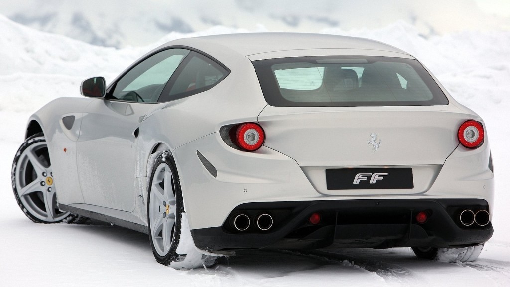 2012 Ferrari FF Silver Wallpapers