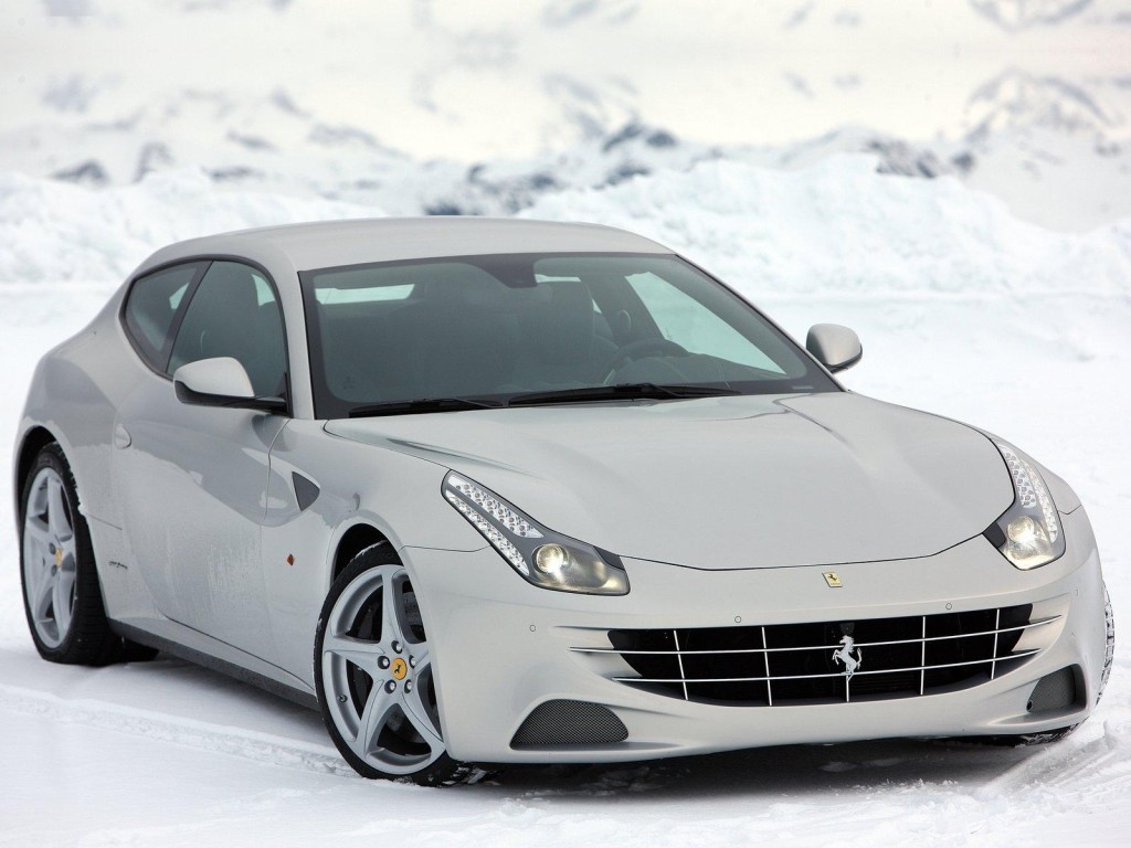 2012 Ferrari FF white HD Wallpapers