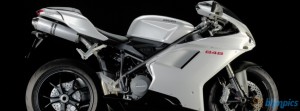 Ducati 848 White Wallpaper