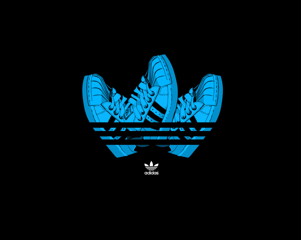 Shoes Adidas Logo Wallpaper