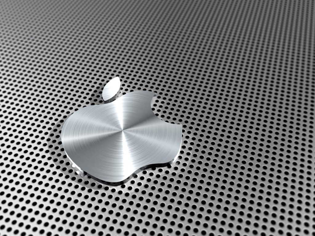 Wallpaper Apple Aluminium