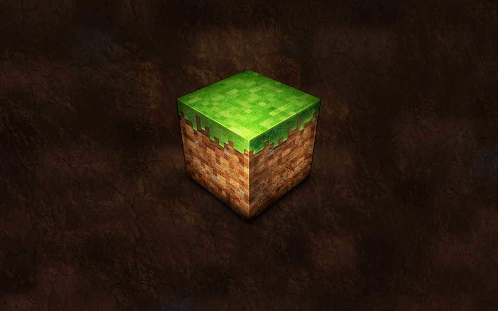Blocks Dirt Minecraft Wallpaper