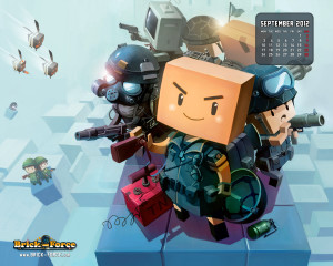 Brick Force Games Wallpaper