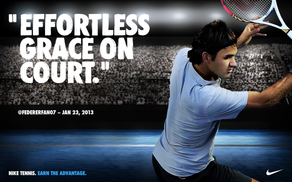 Roger Federer Nike Australian Open