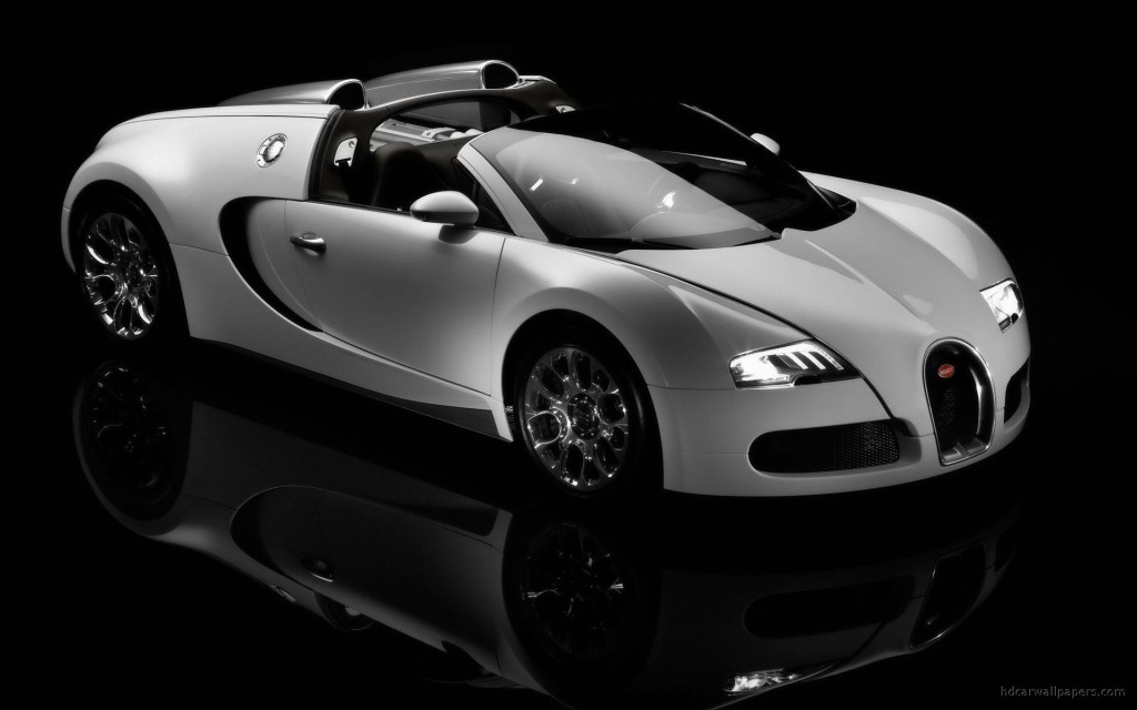 Bugatti Veyron Silver Wallpaper