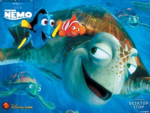 Finding Nemo and Dory Wallpaper