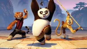 Kung Fu Tigress Panda Monkey Wallpaper