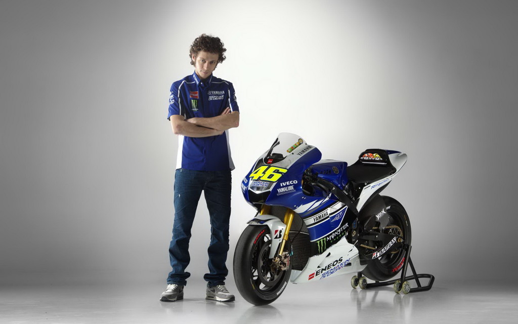 Rossi Yamaha 2013 Wallpaper HD